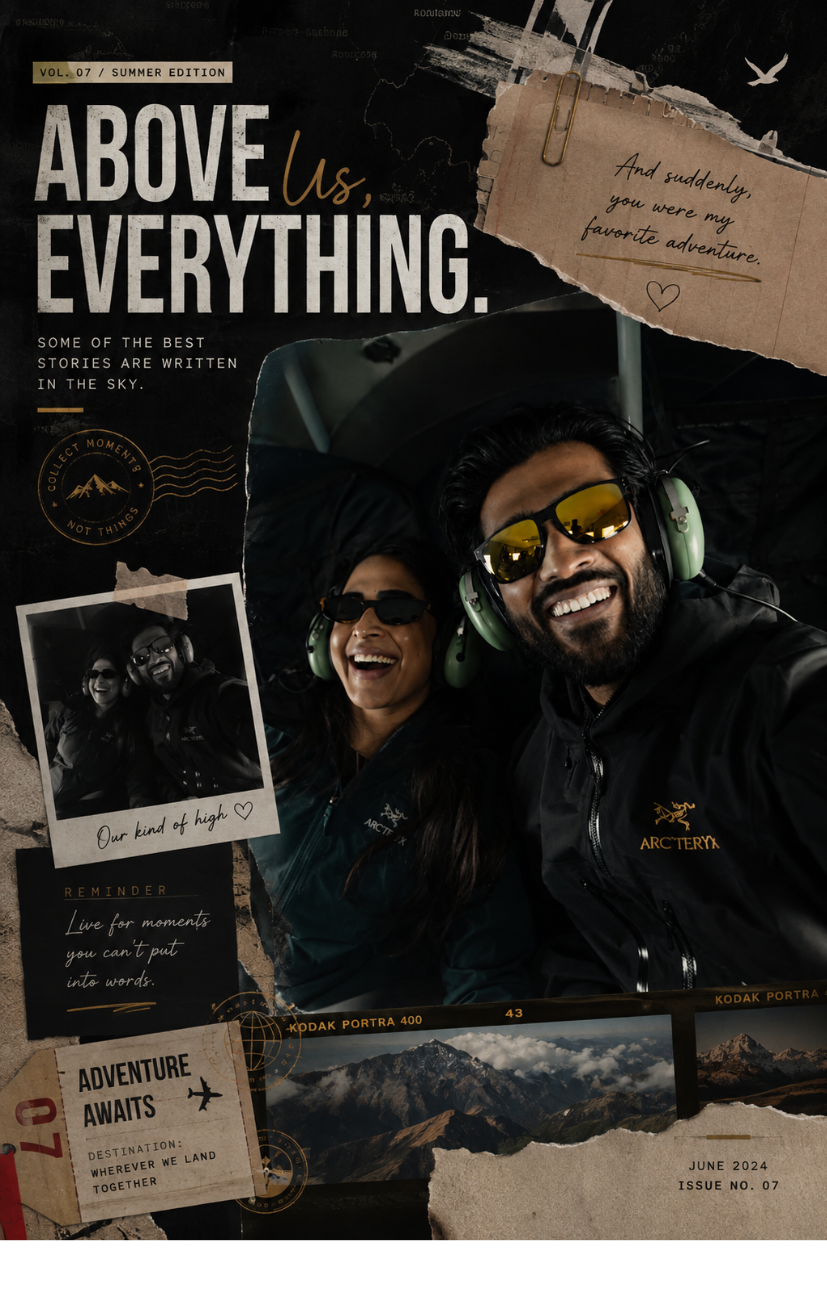 Couple mini magazine page - Beautiful Memories